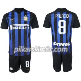 Koszulka Inter Mediolan PALACIO 8 Dziecięca Główna 2018-2019 - Koszulki Piłkarskie